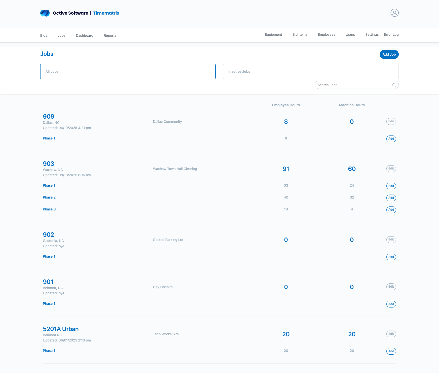 Job Management Dashboard